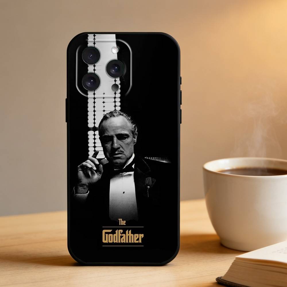 

The G-Godfather Phone Case For iPhone 16,15,14,13,12,17,Pro Max,Plus Silicone Black Case iPhone13PROMAX