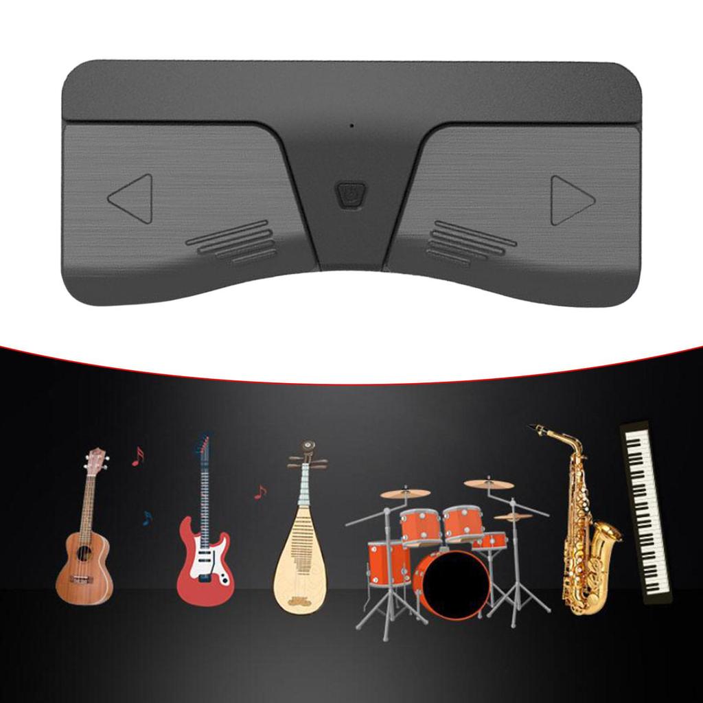 Page Turner Pedal, Universal Hands Free Music for Playing Instruments App Controller,