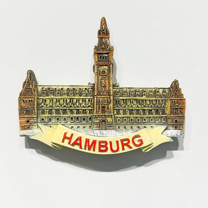 Germany Fridge Magnets Berlin Munich Frankfurt Hamburg Travel Souvenir Europe Landmark Refrigerator Sticker Home Decor Gifts