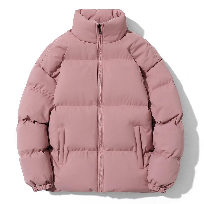 Herren Plus Size Winter-Steppjacke aus Baumwolle - Bestickte Dicke Warme Oberbekleidung
