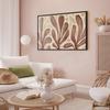 Plakat - Liście I Plamy - Duże Rozedrgane Kształty Inspirowane Matisse