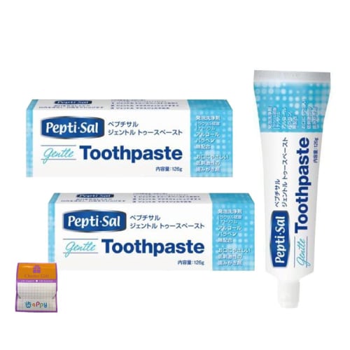 

[Set of 2] Peptisal Gentle Toothpaste 126g x 2 with a small gift