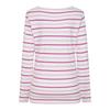 Lazy Jacks Womens/Ladies Breton Colour Stripe Long-Sleeved T-Shirt