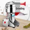 Versatile Stainless Steel Grinder for Grains, Cereals, and Herbal Medicine