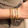 Butterfly Stainless Steel Pig Nose Buckle Bracelet Stackable Light Luxury Niche Jewelry Non Tarnish Titanium Steel Fashion Women Accessories