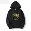 Fall Minimalist Retro Horror Movie Print Men And Women Hooded Sports, Halloween