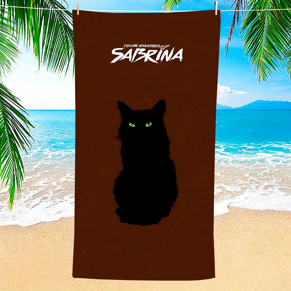 S-Sabrina Towel Towel Soft Pool Gift For Travel Gym Shower Camping Quick Dry Sports Large Beach Towels