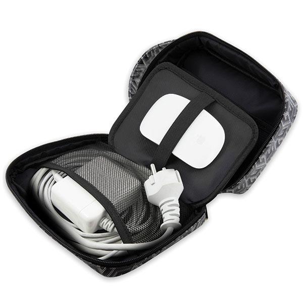 Guess Torba Guhbhgcfsek Organizerczarny/Black Gcube Stripe