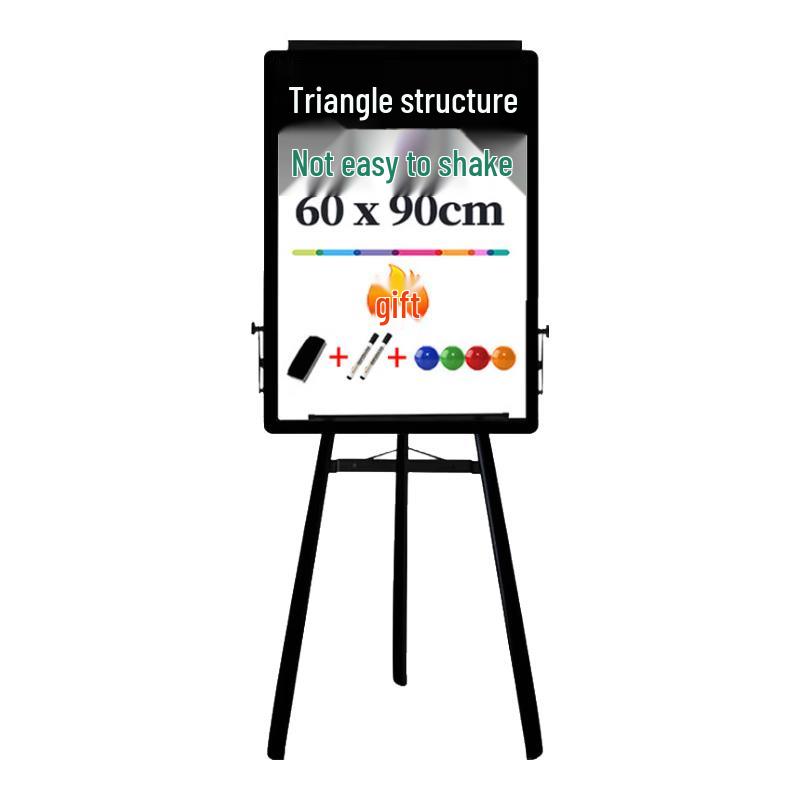 Deli Tripod Whiteboard with Paper Clip