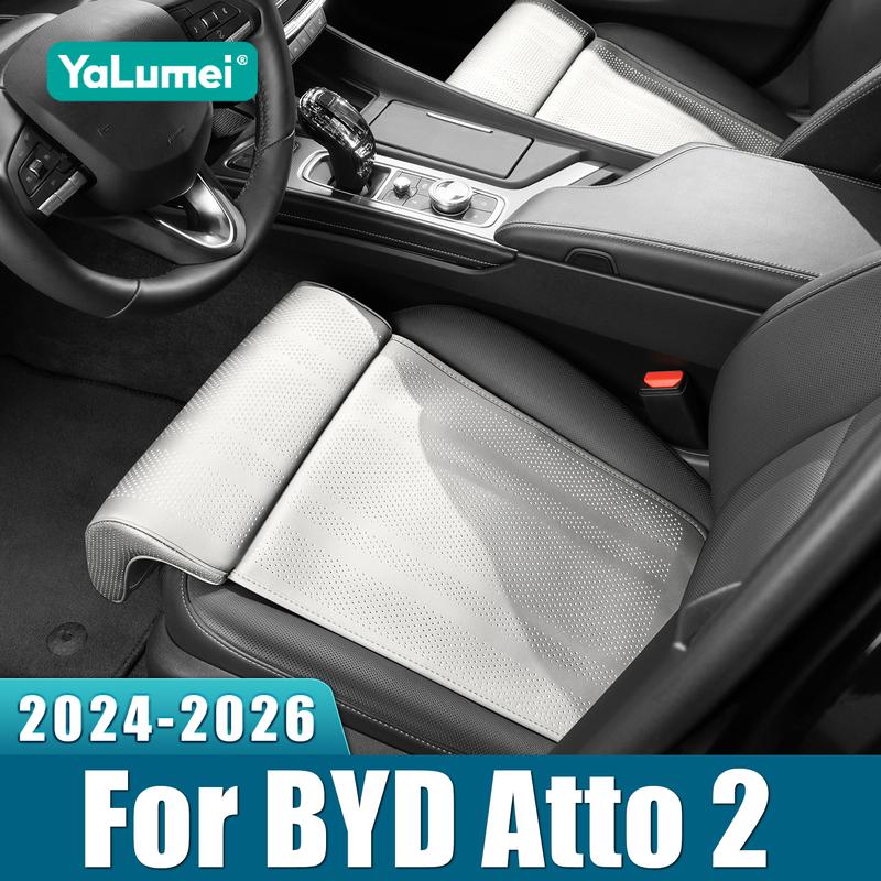 For BYD Atto 2 Yuan Pro 2024 2025 2026 Universal Car Seat Leg Support Extension Mat Cushion Leg Rest Breathable Pad Accessories