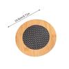 Desktop Heat-Resistant Tableware Mat Anti-Slip Mat Wooden Coasters Table Protection Circular Square Insulation Pad