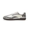 Li Ning Bordsennysserie Trendiga Mångsidiga Hållbara Lätta Låga Casual Skor Unisex Sneakers Silver AZGW003-1