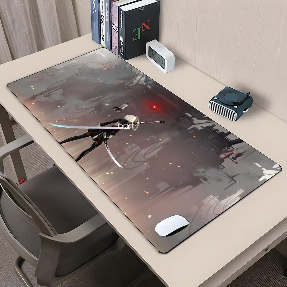 NieR Automata 2b Mouse Pad Rubber Antislip Keyboard Pad 40x90cm Mousepad Gaming Accessories XXL Office Computer Mat