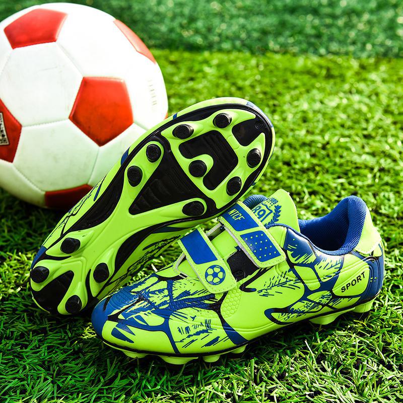 High quality original outdoor football training unisex football shoes Zapatos del futbol de los hombres