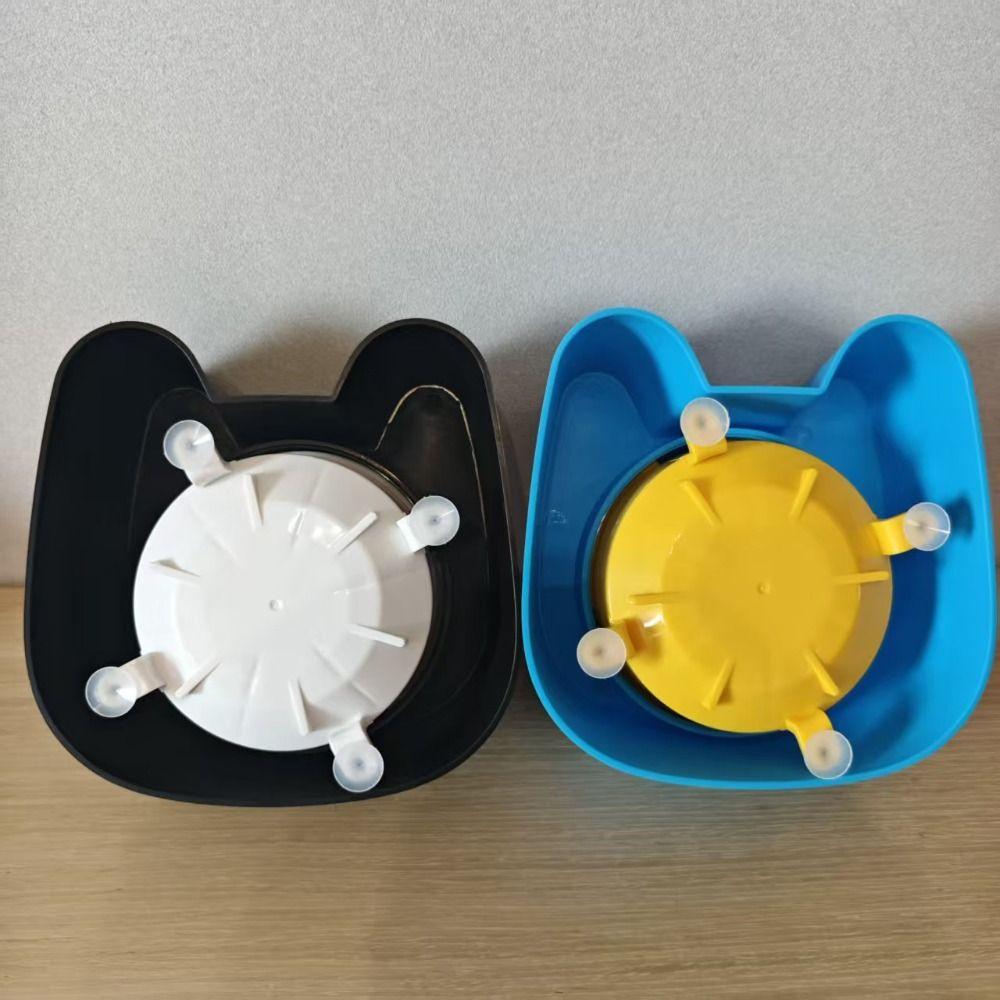 With Rolling Ball Slow Feeder Dog Bowl Anti Slip Water Treat Lick Toy Dog Lick Bowl for Wet Food