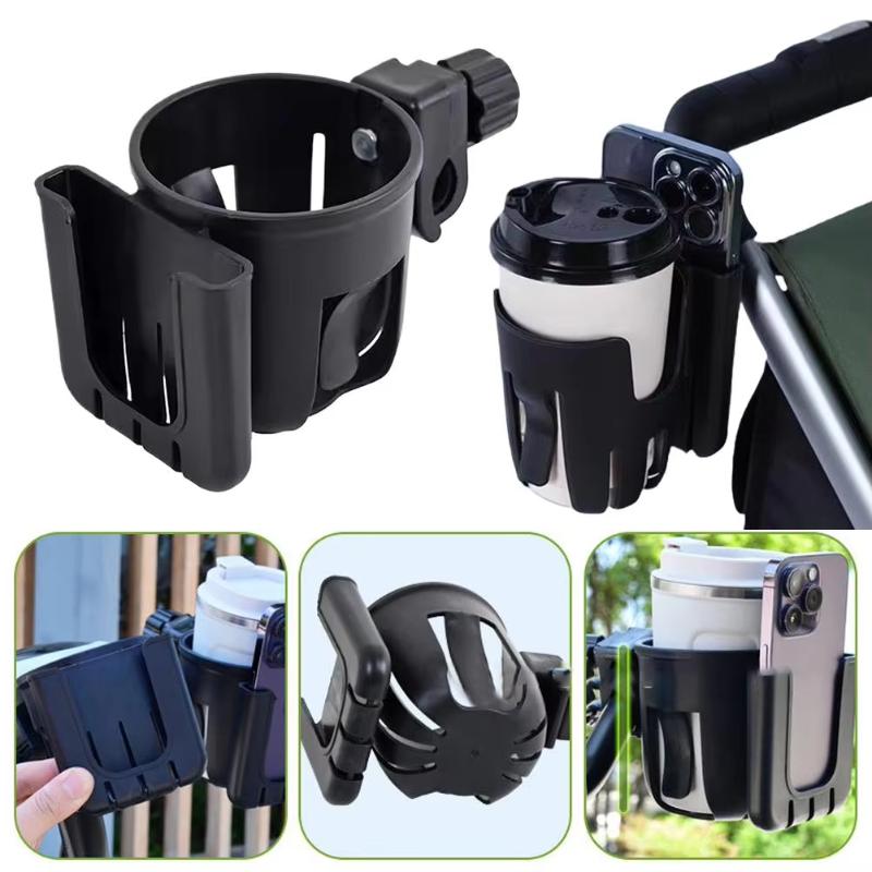 Motorcycle Bicycle Water Bottle Holder Multifunctional Baby Stroller Outdoor Cycling Universal Cup Rack Bicycle Accessories