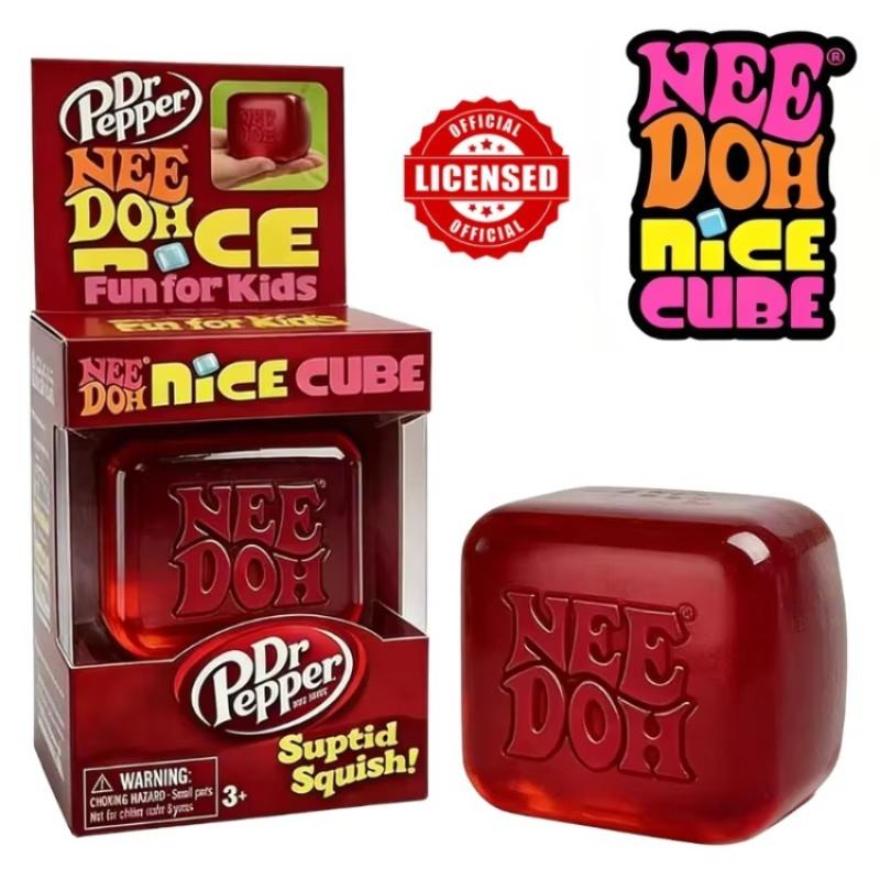 2026 Trending Nee Doh Jellyfish & Cube Squish Toy, Soft Jelly Squeeze Stress Relief Fidget Toy, Sensory NeeDoh for Kids & Adults