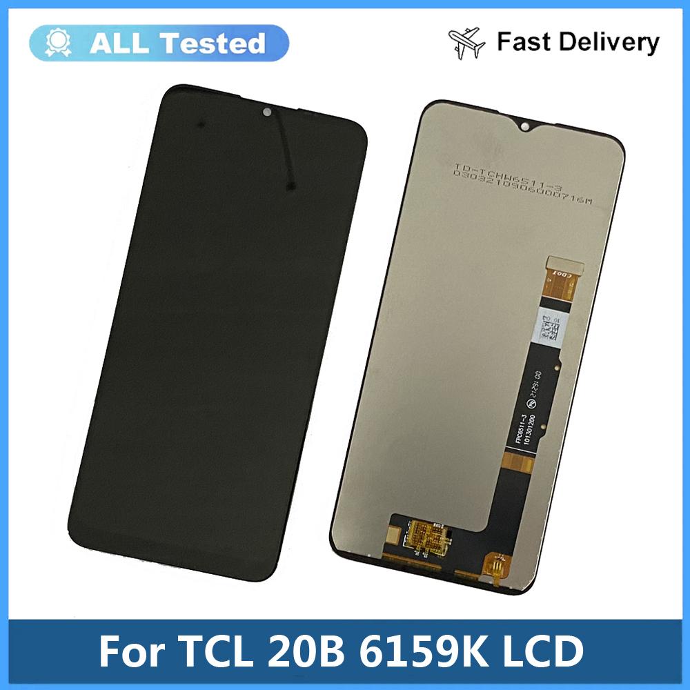 LCD Screen and Digitizer Full Assembly For TCL 20B 6159K