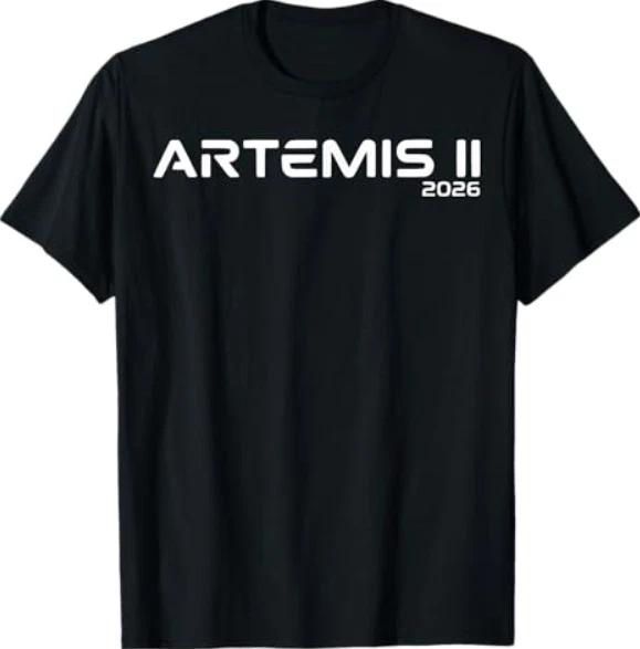 Artemis II Launch Back to the Moon 2026 T-Shirt S