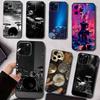Coole Schlagzeug Schlagzeuger Handyhülle Silikon Weich Für IPhone 17 16 15 14 13 12 11 X XR Plus Pro Max Plus