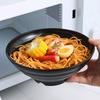 Frosted Melamine Ramen Bowl Imitation Porcelain Large Noodle High Temperature Resistance Bowl Salad Soup Bowl Fast FoodTableware