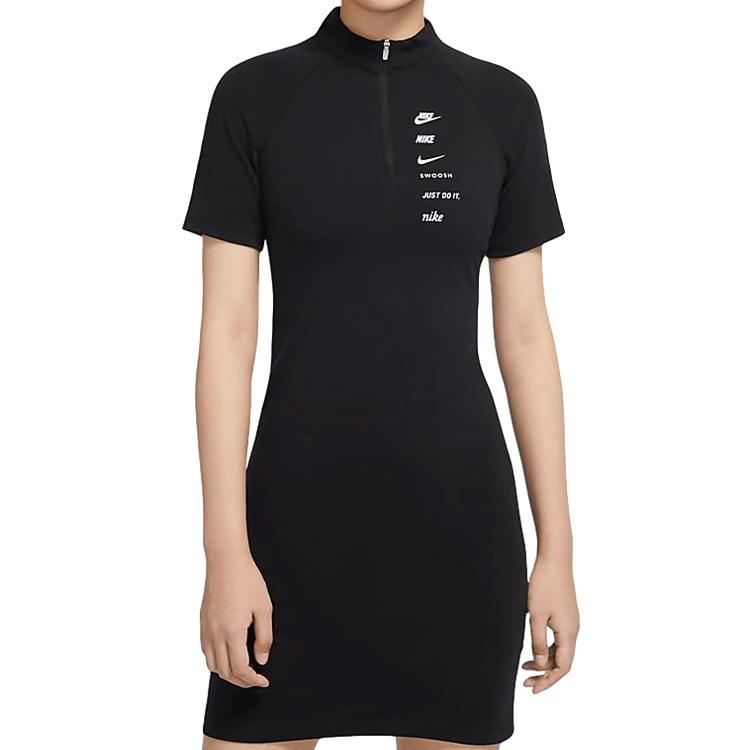 Nike Short Sleeved Dress Women's Black CU5675-011