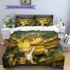 Where the Wild Things Are Pattern Bedding,Quilt Set Quilt Cover Pillowcase Home Birthday Gift(1 * Duvet Cover + 2 * Pillowcase, Without Core)