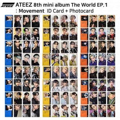 8th Mini Album The World EP.1 : Movement Official ID Card Photocard KPOP
