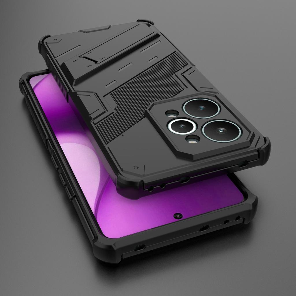 Funda para Realme 15 Pro 5G Para Realme 15 15 Pro 5G Estilo Punk Soporte para Teléfono Parachoques Protector de Armadura Cubierta de TPU para Realme 15 Pro 5G