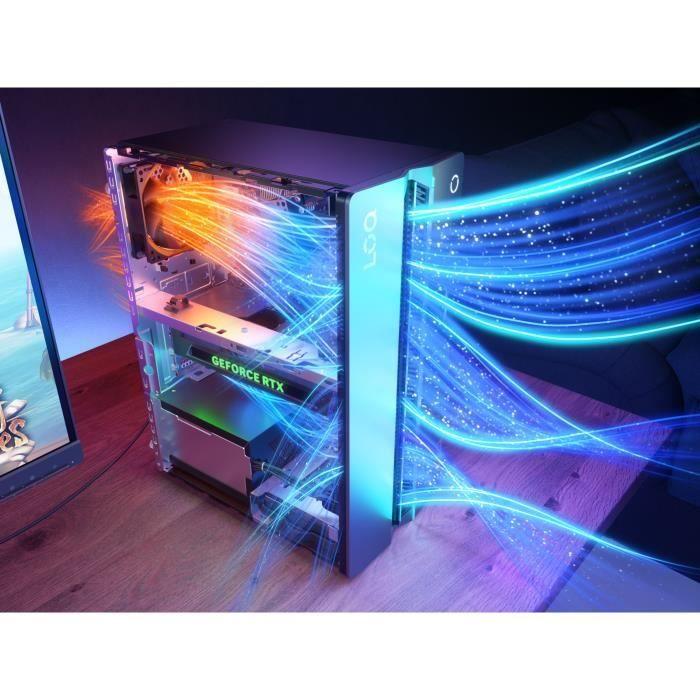 Gamer-Desktop-PC LENOVO LOQ Tower | Ohne Windows - 15,6" FHD - Intel i5-14400 - RTX 5060 8GB - RAM 16 GB - SSD 512 GB