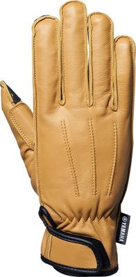 Motor Riding Gloves MOTOR YAG66 Washable Leather Winter Size 90792G074W (Yamaha) [YAMAHA ORIGINAL] Gloves, Camel, Small,