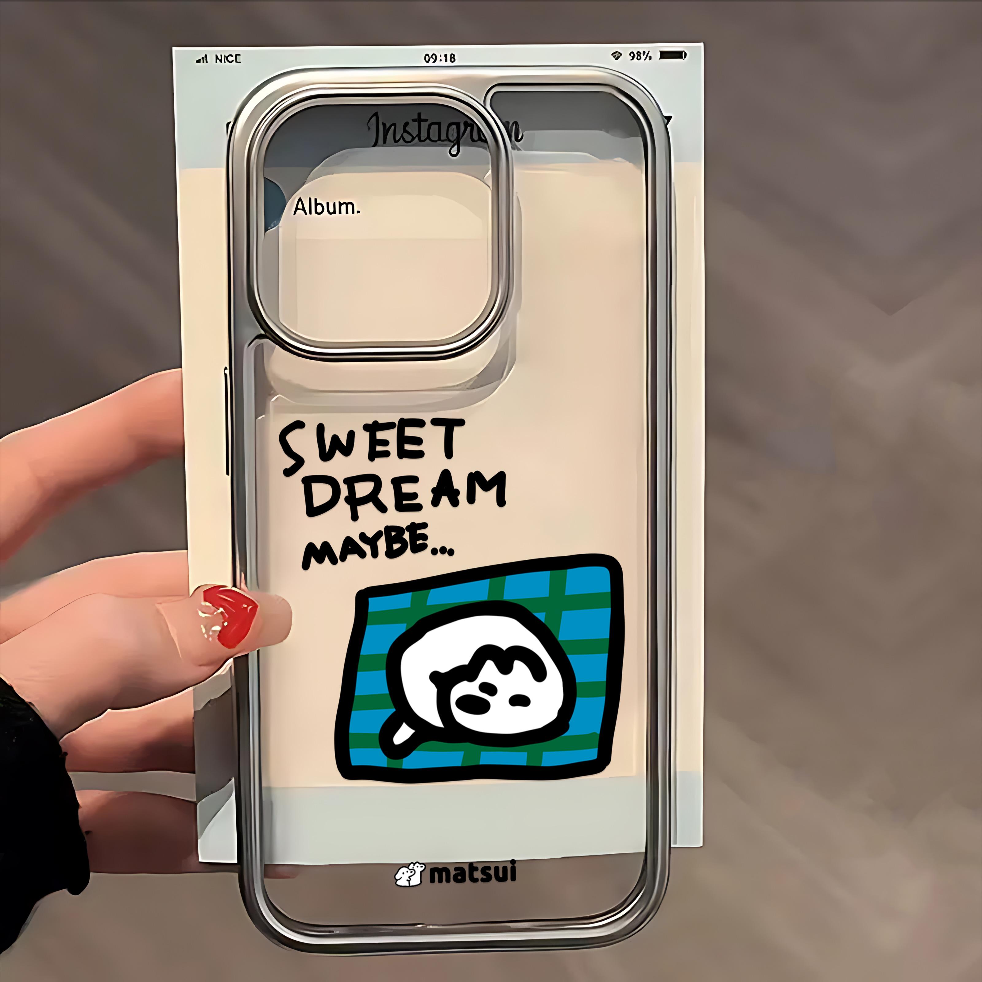 

Acrylic Cute White Puppy Phone Case for iPhone 17 16e 16 15 14 13 12 11 Air Pro Max X XR XSMAX 8 7 Plus Luxury Clear Back Cover iPhone XSMax