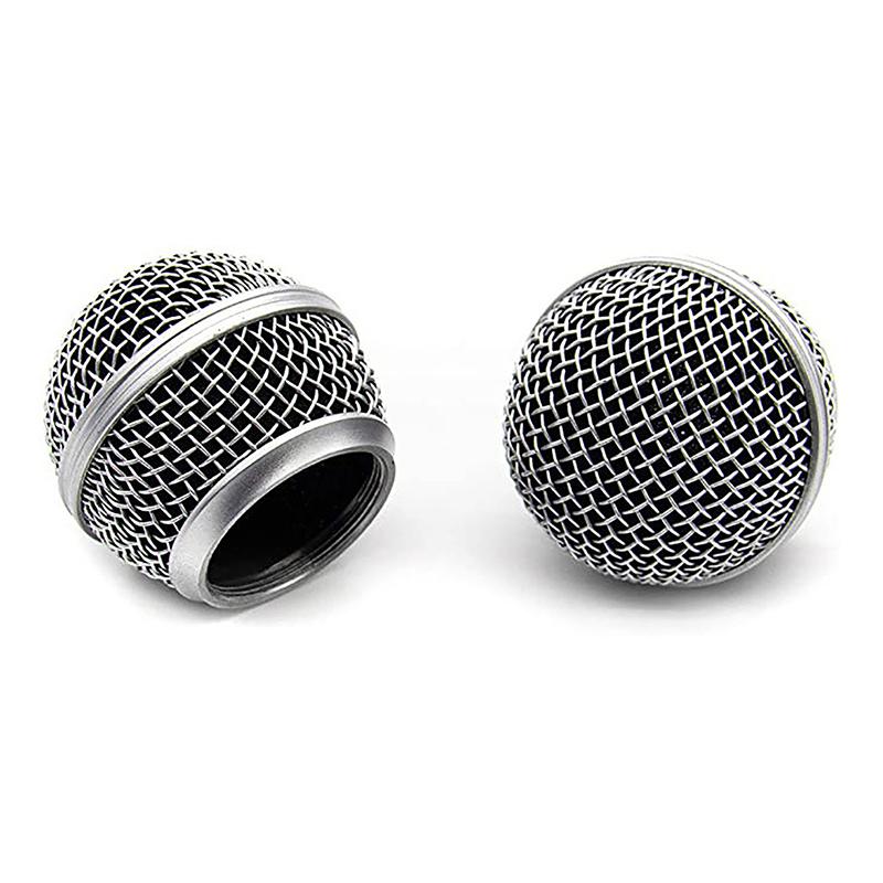 Replacement Metal Microphone Grille Replacing Professional Party Mic Head Part Accessories For Shure Beta58A Wireless Microphone