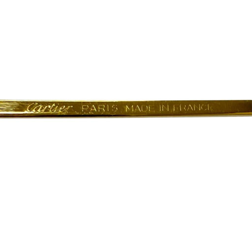 Great Cartier Glasses Trinity de Cartier gold Used