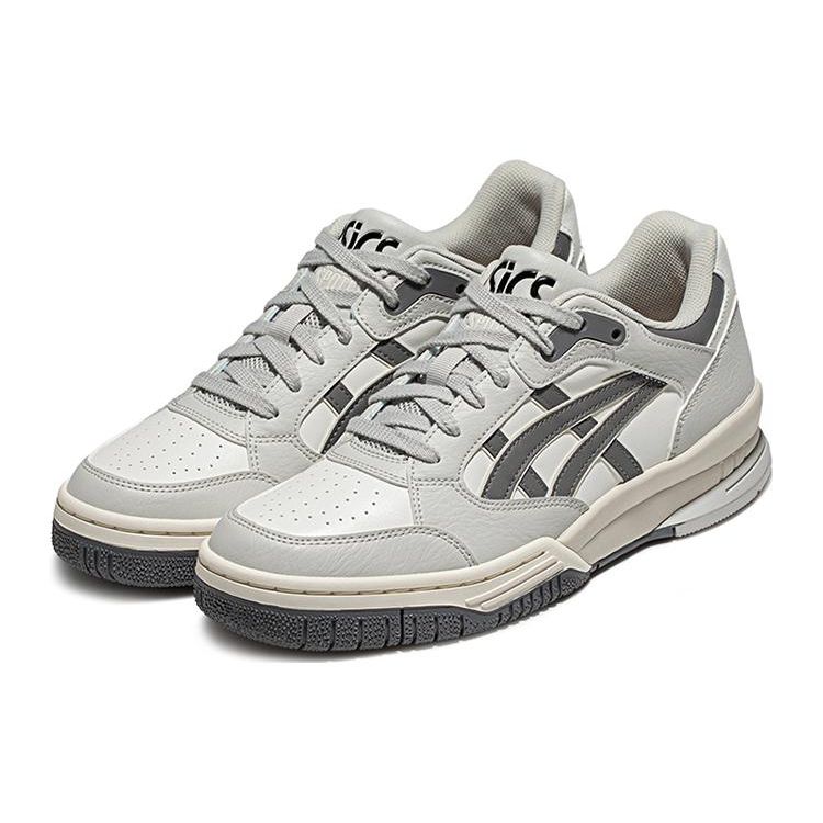 Asics Zapatillas de Baloncesto Retro Gel-Spotlyte Low Unisex Gris Crema Blanco 1203A505-101