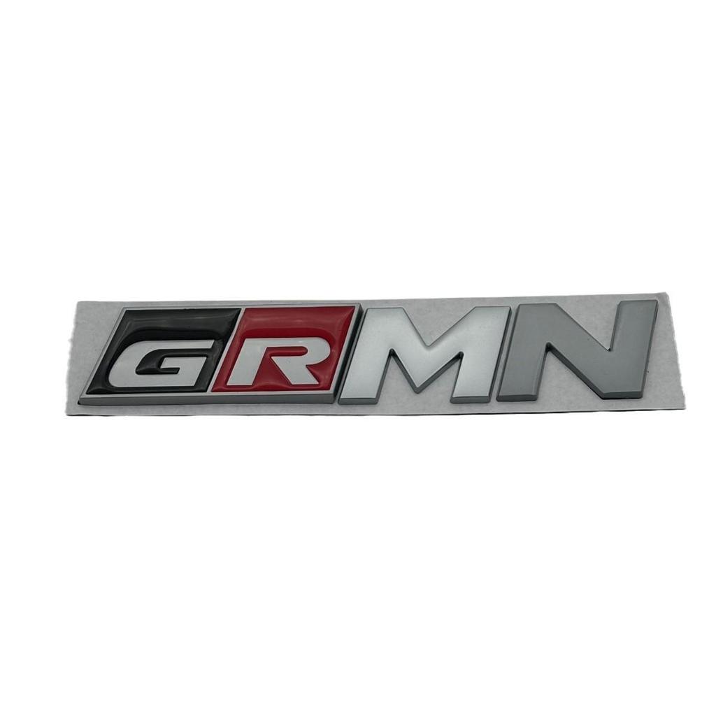 Toyota GRMN Metal Rear Emblem for Levin Reiz GR Cars - Custom Logo Sticker Modification