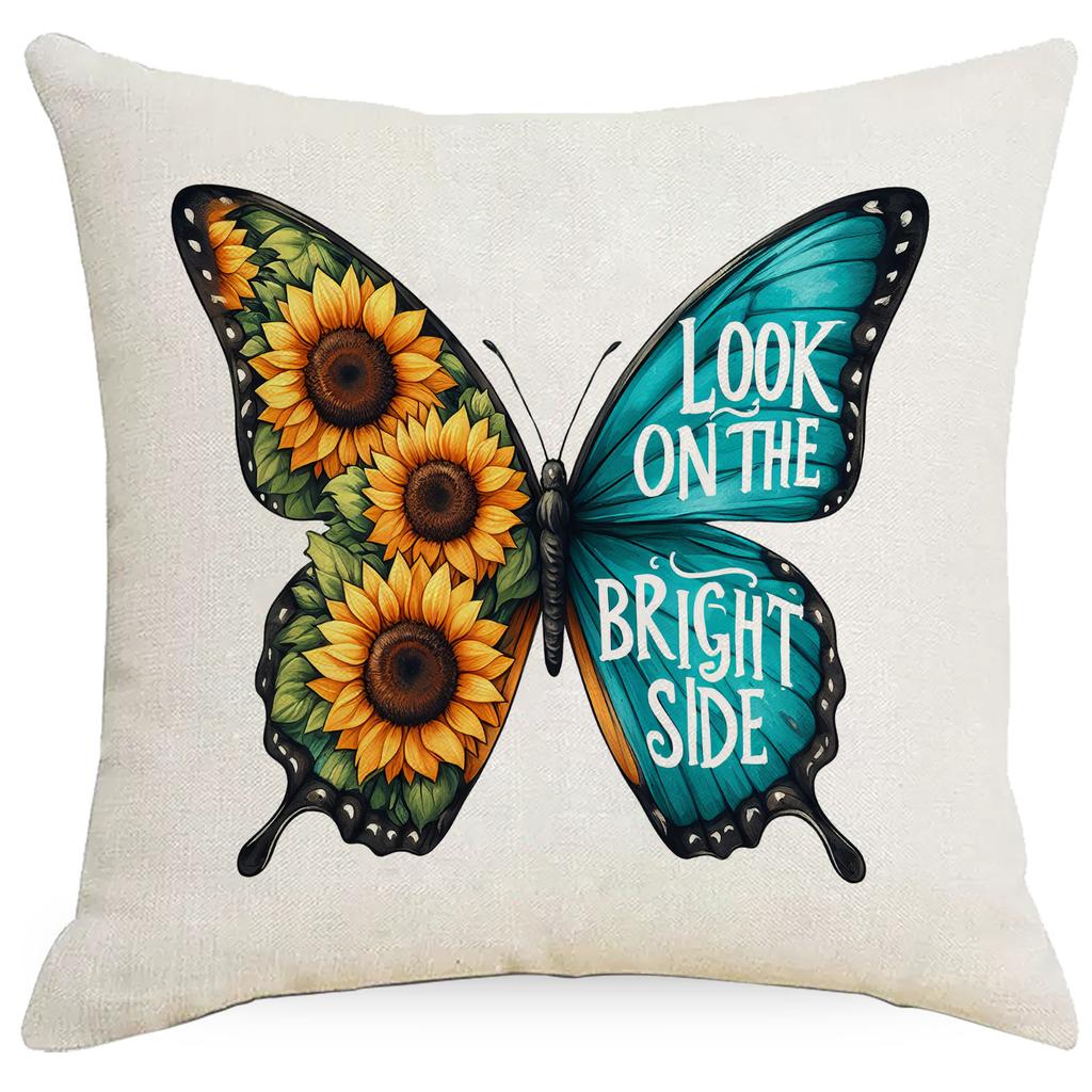 Sunflower Pillow Case European and American Style Home Sofa Pillow Combination Color Sofa Pillow