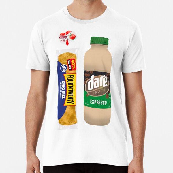 

Tradie Breakfast - Australian Food S to 5XL Made in the AU/USA T-Shirt 4XL