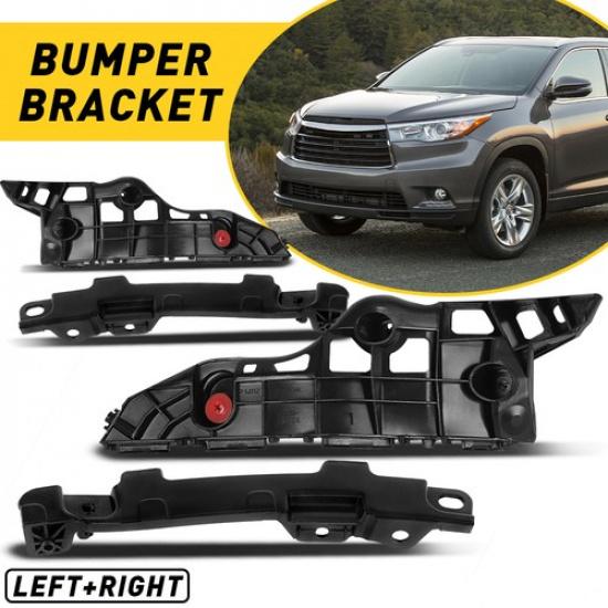 4X Front Bumper Retainer Brackets Set For 2014- Toyota Highlander 17 18