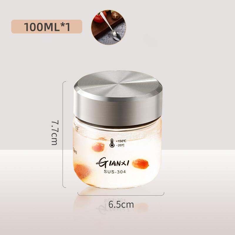 

GIANXI Transparent High Borosilicate Glass Cup With Cover Household Ice Cream Jar Coffee Cup Small Water Bottle Kitchenware 100-300ML