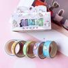 2025 5Roll Unicorn Masking Tape for Diary Notebook Greeting Cards Photos Decoration Journaling Supplies Children's Day Gift