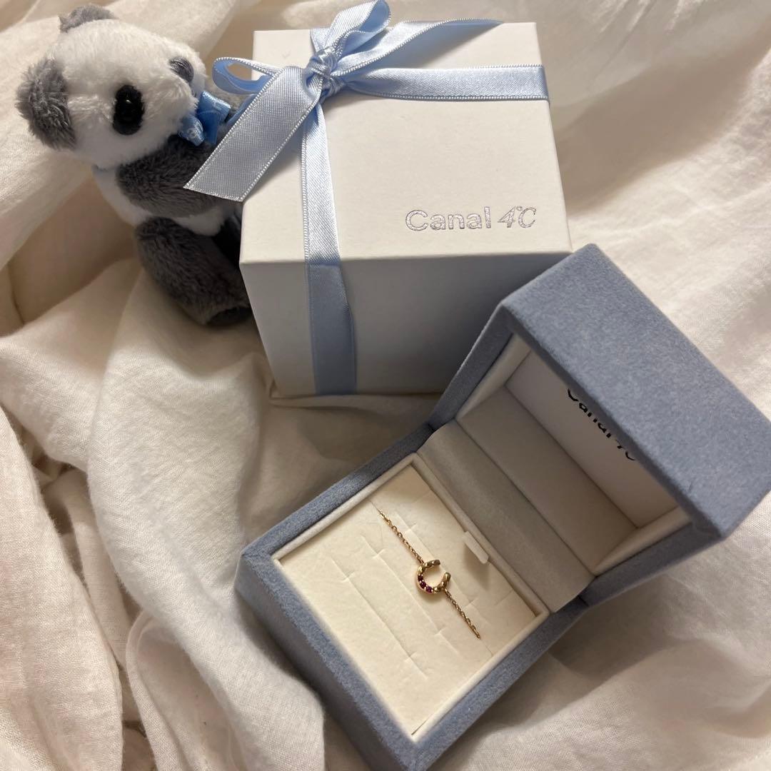 [Good condition, complete with accessories] Canal 4 bracelet & hug panda set