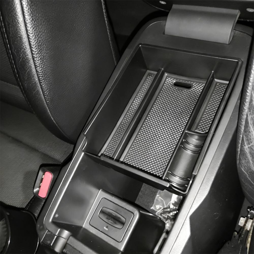 Car Armrest Box Storage Tray for Hyundai Ix35 Ix 35 Center Console Organizer Stowing Stuff Case Holder Accessories