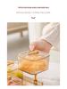 Elegant Transparent Fruit and Snack Display Plate for Living Room
