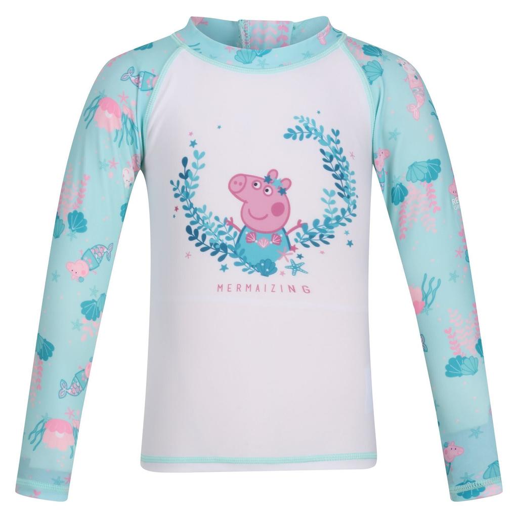 Regatta Childrens/Kids Peppa Pig Rash Guard Set