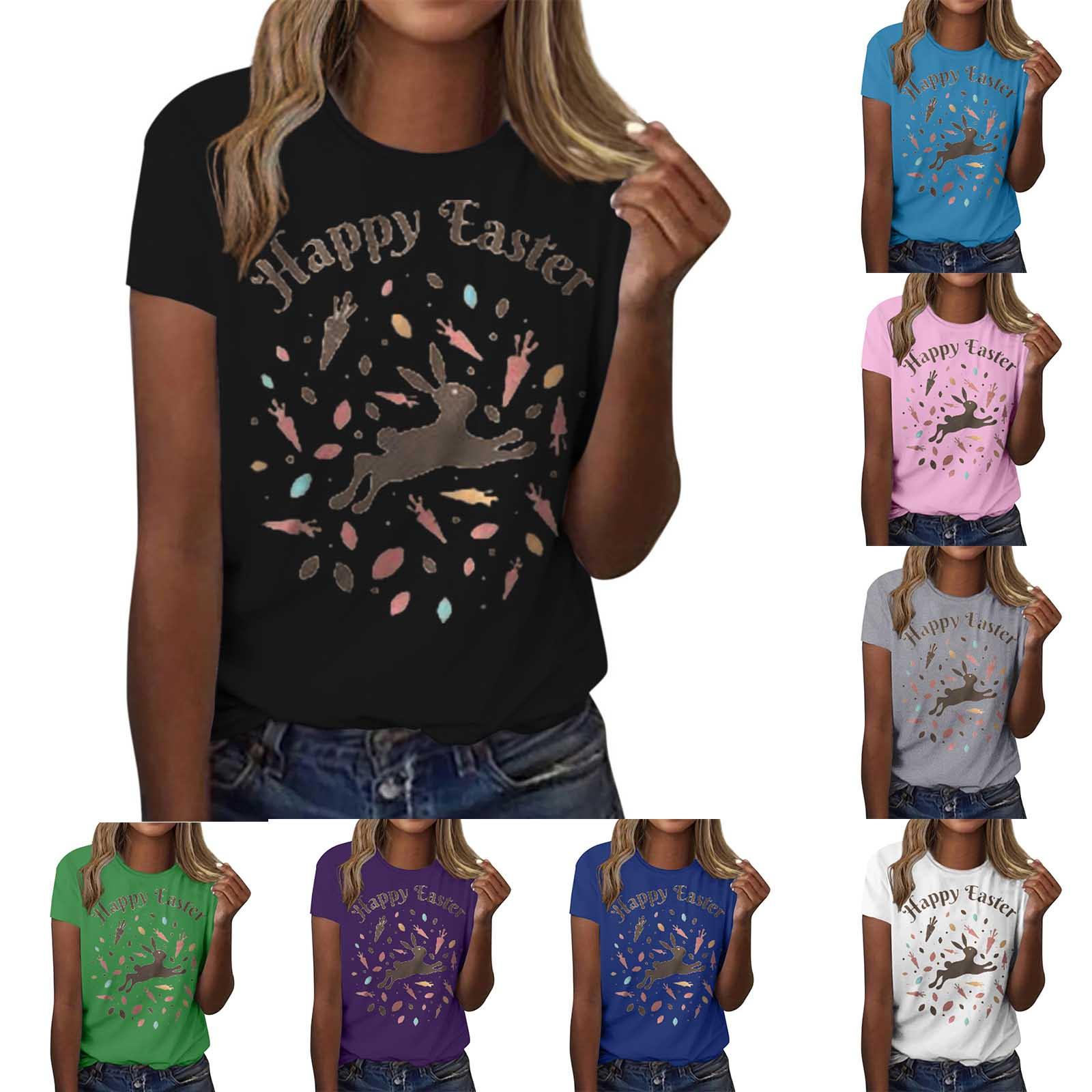 

Женская милая летняя свободная рубашка с коротким рукавом и круглым вырезом спереди, с короткими рукавами и короткими рукавами