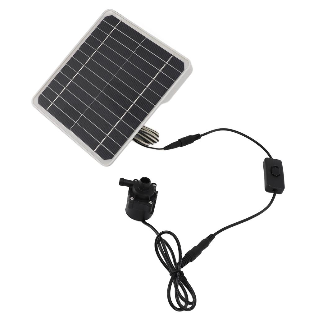 50W Solarbetriebene Wasserpumpe Solarpanel-Kit 24-Stunden-Betrieb Solarpanel-Wasserbrunnen-Pumpen-Kit