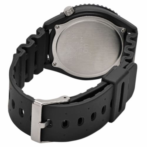 Cue and Cue Watch Analog Solar Waterproof Urethane Belt H064-001 Men's Black
