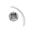 Nylon Steel Line Universal Lawn Mower Head Wire Rope Through Hole Efficient Grass Trimming Trimmer Replacement Head