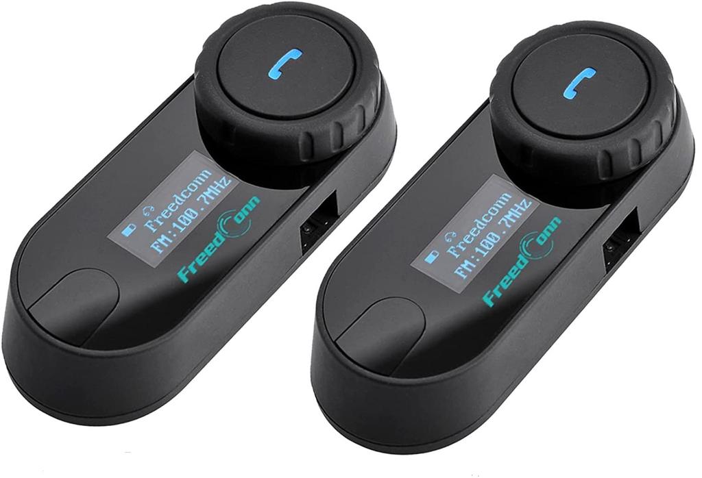 Nowy i ulepszony Freedconn motocyklowy odtwarzacz muzyki Bluetooth LCD japoński głos parowalny z innymi jednoczesny japońska instrukcja obsługi TCOM-SC